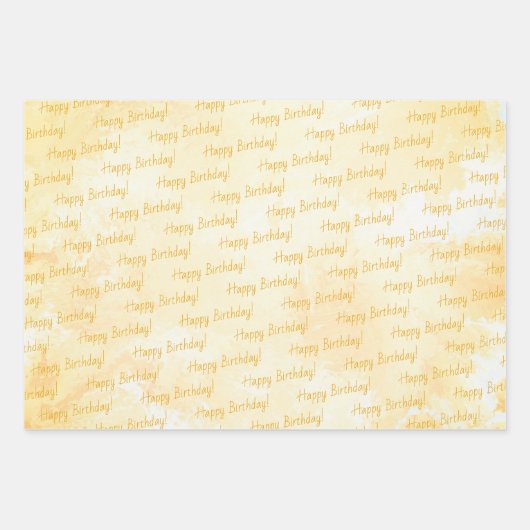 Aangepaste Waterverf voor Flower Shape Photo Paste Inpakpapier Vel (Voorkant 2)