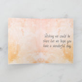 Aangepaste Waterverf voor Flower Shape Photo Paste Kaart (Binnen)