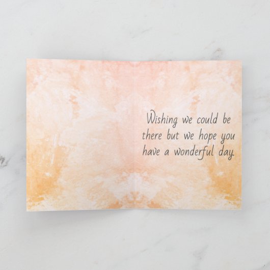 Aangepaste Waterverf voor Flower Shape Photo Paste Kaart (Binnen)