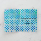 Aangepaste Waterverf voor Flower Shape Photo Paste Kaart (Binnen)