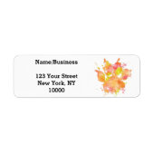 Aangepaste Waterverf voor het afschilderen van dub Etiket (Voorkant)