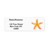 Aangepaste Waterverf voor het schilderen van vis Etiket (Voorkant)