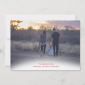 Aangepaste Waterverf voor Kerstmis met Kaart 66 (Achterkant)