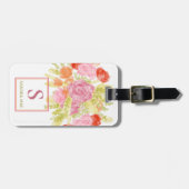 Aangepaste Waterverf voor pasta's met platte produ Bagagelabel (Voorkant horizontaal)