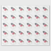 Aangepaste Waterverf voor prettige feestdagen Cadeaupapier (Vlak)