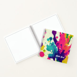 Aangepaste Waterverf voor schetsboek Notitieboek