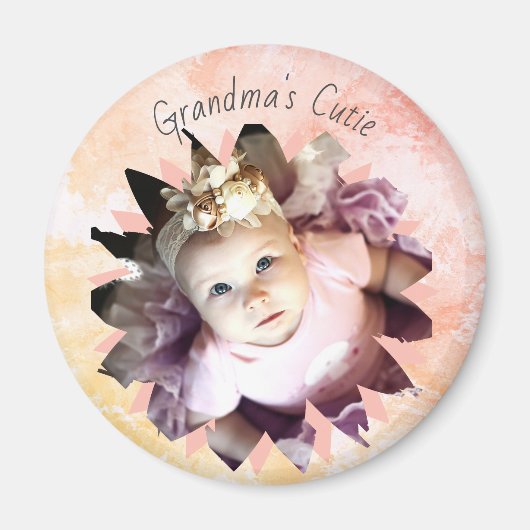 Aangepaste Waterverf voor Vloervormig fotopasta Magneet (Voorkant)