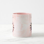 Aangepaste Waterverf voor Vloervormig fotopasta Mok (Midden)