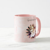 Aangepaste Waterverf voor Vloervormig fotopasta Mok (Voorkant rechts)