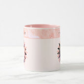 Aangepaste Waterverf voor Vloervormig fotopasta Mok (Midden)