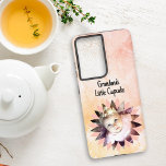 Aangepaste Waterverf voor Vloervormig fotopasta Samsung Galaxy Hoesje<br><div class="desc">Dit sjabloon ontwerp heeft een plaatsaanduiding foto van een kind in de bloemvorm die U VERVANGT met uw favoriete foto van familieleden of een huisdier (huisdieren). Een super close-up foto werkt niet goed. Mogelijk moet u verschillende foto's proberen voordat u een geweldige pasvorm krijgt in de bloemvormige omgeving. Een vierkante...</div>