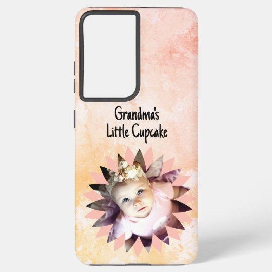 Aangepaste Waterverf voor Vloervormig fotopasta Samsung Galaxy Hoesje (Achterkant)