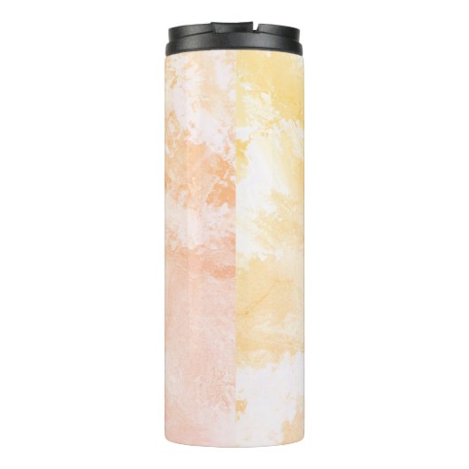 Aangepaste Waterverf voor Vloervormig fotopasta Thermosbeker (Achterkant)