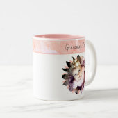 Aangepaste Waterverf voor Vloervormig fotopasta Tweekleurige Koffiemok (Voorkant rechts)