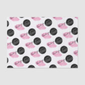 Aangepaste Waterverf voor zakelijke Sjabloon Harte Tissuepapier (Voorkant)