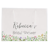 Aangepaste Waterverf Vrijgezellenfeest Groot Cadeauzakje (Achterkant)