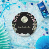 Aangepaste Waterverf Wildflower Moon Mountain brui Papieren Bordje (Feest)