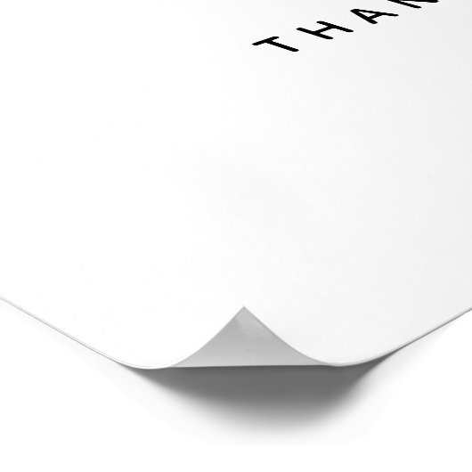 Aangepaste Waterverf Wildflowers Handprint flower  Poster (Hoek)