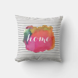 Aangepaste waterverf woordproefkussens kussen