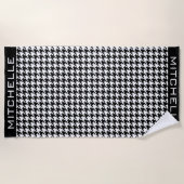 Aangepaste WB-handdoek voor beukenband Strandlaken (Voorkant)