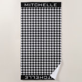 Aangepaste WB-handdoek voor beukenband Strandlaken (Voorkant)