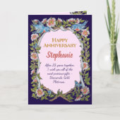 Aangepaste wc papier tekort Humor Jubileum Kaart (Voorkant)