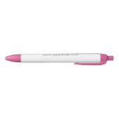 Aangepaste website-adres Zakelijk merkgeschenk pen (Bodem)