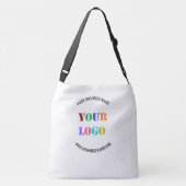 Aangepaste website voor bedrijfsnaam Website - Pro Crossbody Tas (Achterkant)