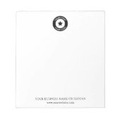 Aangepaste website voor bedrijfsnaam Website - Pro Notitieblok (Voorkant)