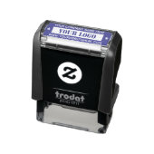 Aangepaste website voor bedrijfsnaam Website Stemp Zelfinktende Stempel (Product)