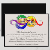 Aangepaste weddenschappen, niet-formeel kaart (Voorkant / Achterkant)