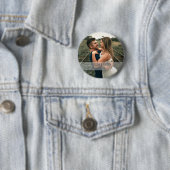 Aangepaste WEDDING Photo Button (In situ)