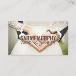 Aangepaste 'Wedding Planner' (Amerikaans) Visitekaartje
