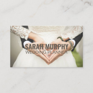 Aangepaste 'Wedding Planner' (Amerikaans) Visitekaartje