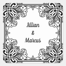 Aangepaste wedstickers