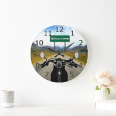 Aangepaste wegrit motorfietsen grote klok (Huis)