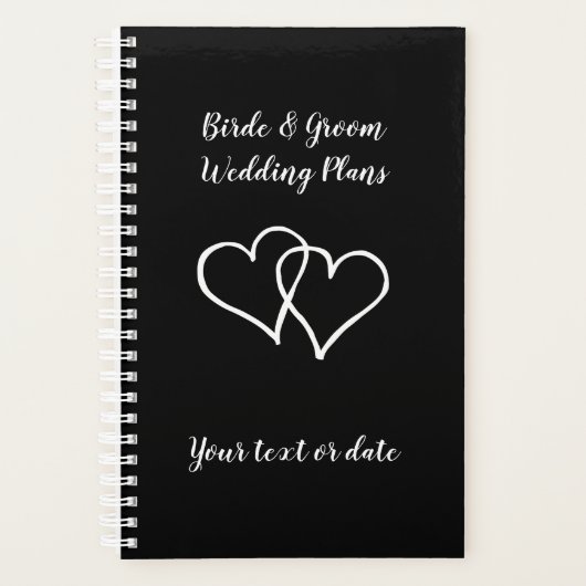 Aangepaste wekelijkse / maandelijkse planner voor  (Voorkant)