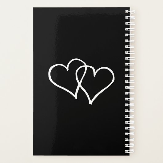 Aangepaste wekelijkse / maandelijkse planner voor (Achterkant)