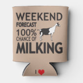 AANGEPASTE Wekendprognose Melkalpiene Geit Blikjeskoeler (Voorkant)