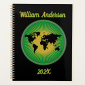Aangepaste wereld planner (Voorkant)