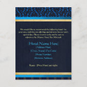 Aangepaste werkbalk Mitzvah-kaarten Informatiekaartje (Voorkant)