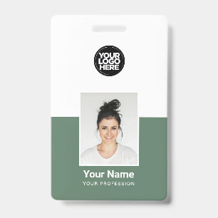 Aangepaste werknemer foto bedrijf beveiligings-ID  Badge