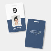 Aangepaste werknemer foto bedrijf beveiligings-ID  Badge (Voor- en achterkant)