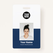 Aangepaste werknemer foto bedrijf beveiligings-ID  Badge (Voorkant)