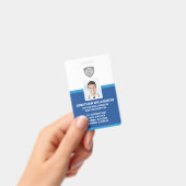 Aangepaste werknemer Foto-ID, streepjescode en Log Badge (Handheld)