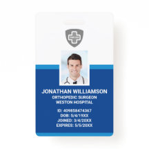 Aangepaste werknemer Foto-ID, streepjescode en Log