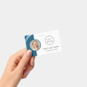 Aangepaste werknemer - Foto, Logo, naam-ID Badge (Handheld)