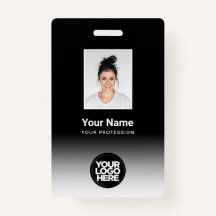 Aangepaste werknemer Fotogradiënt zwart wit