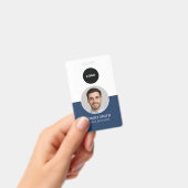 Aangepaste werknemer ID-badge met foto en barcode Badge (Handheld)