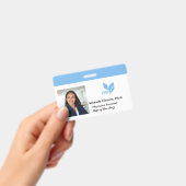 Aangepaste Werknemer ID Foto Naambadge Badge (Handheld)